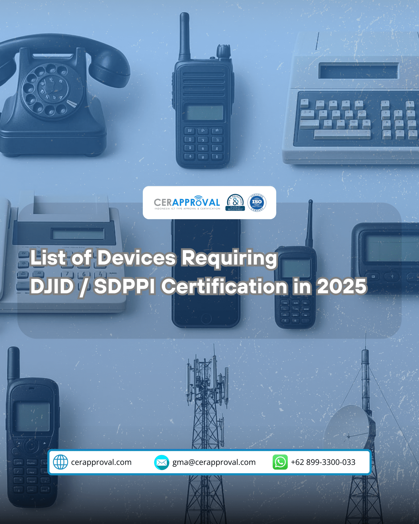 Sticker Sdppi List of Devices Requiring DJID/SDPPI Certification in 2025 – Cerapproval