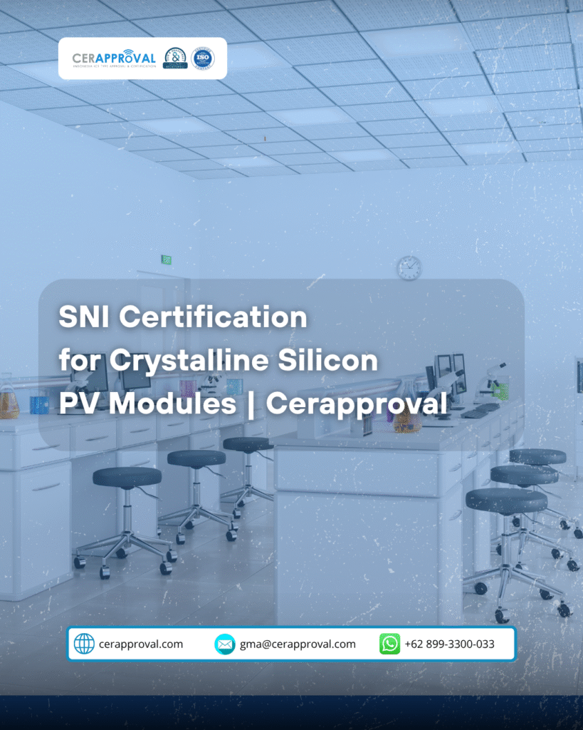 SNI Certification for Crystalline Silicon PV Modules Thumbnail