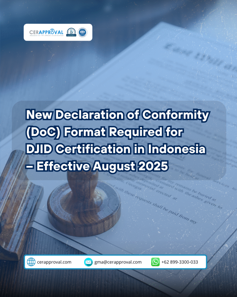 New Declaration of Conformity Format DJID Thumbnail