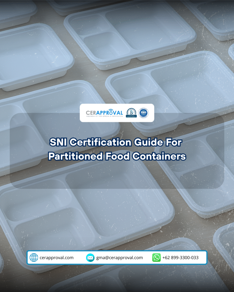 SNI certification for partitioned food containers Thumbnail