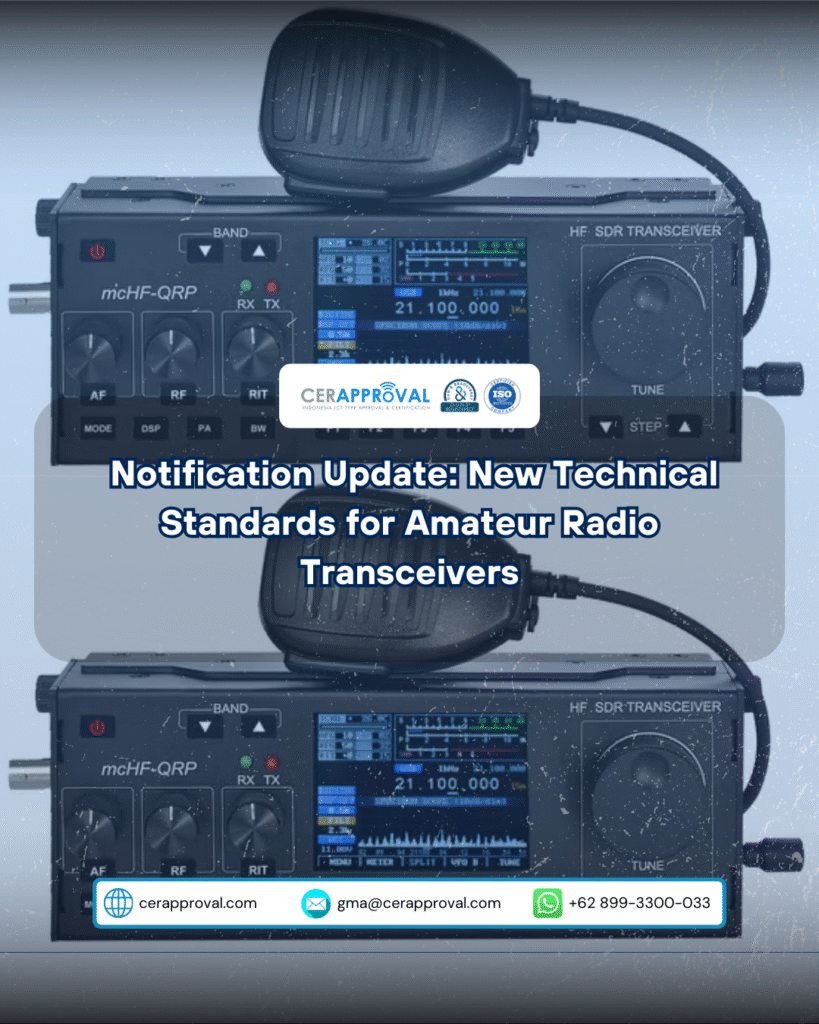 Amateur Radio Transceiver Technical Standards Thumbnail