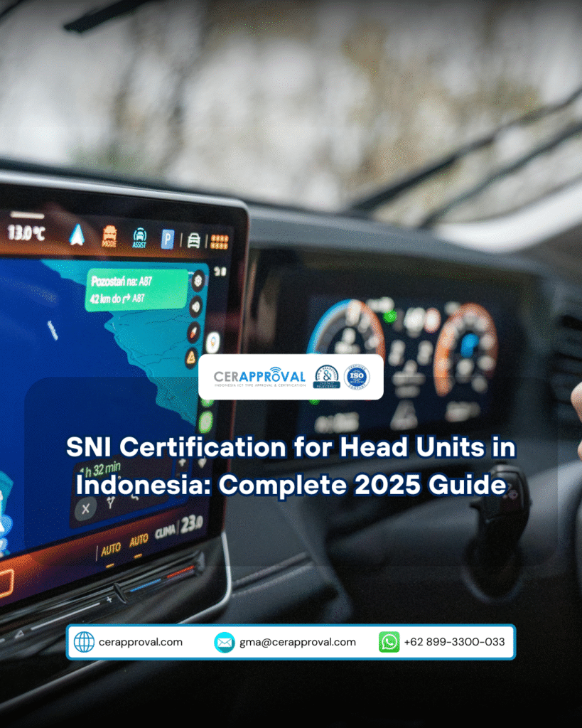 SNI Certification for Head Unit Thumbnail