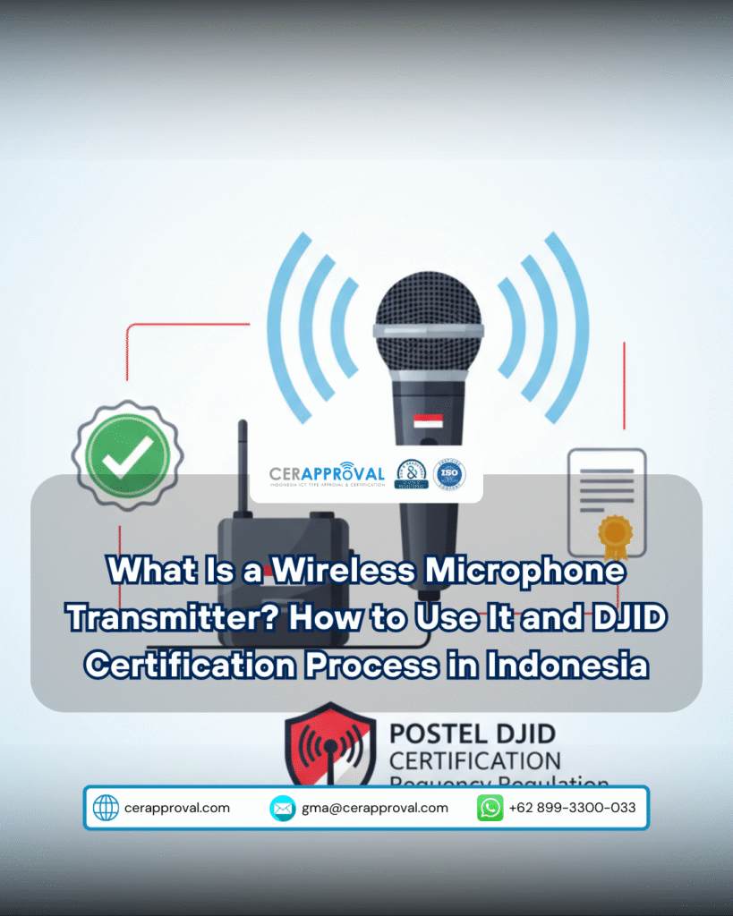 DJID Postel Certification Wireless Microphone Thumbnail