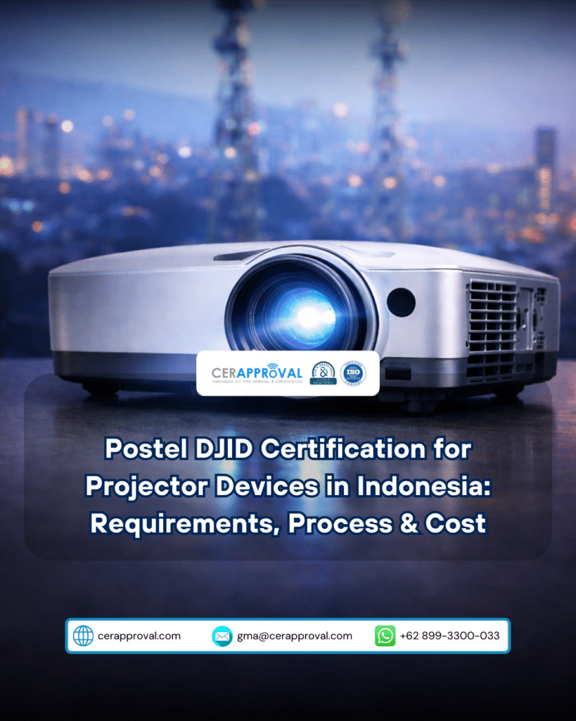 Postel DJID Certification for Projector Thumbnail