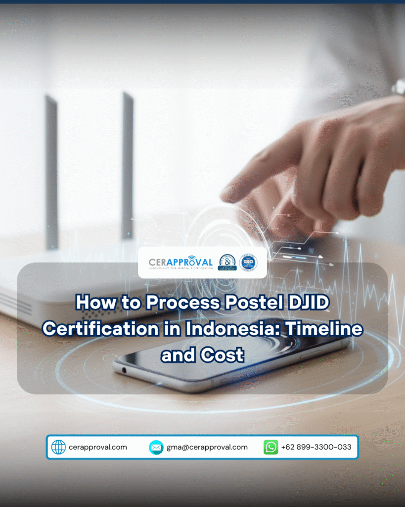 Postel DJID certification Indonesia Thumbnail