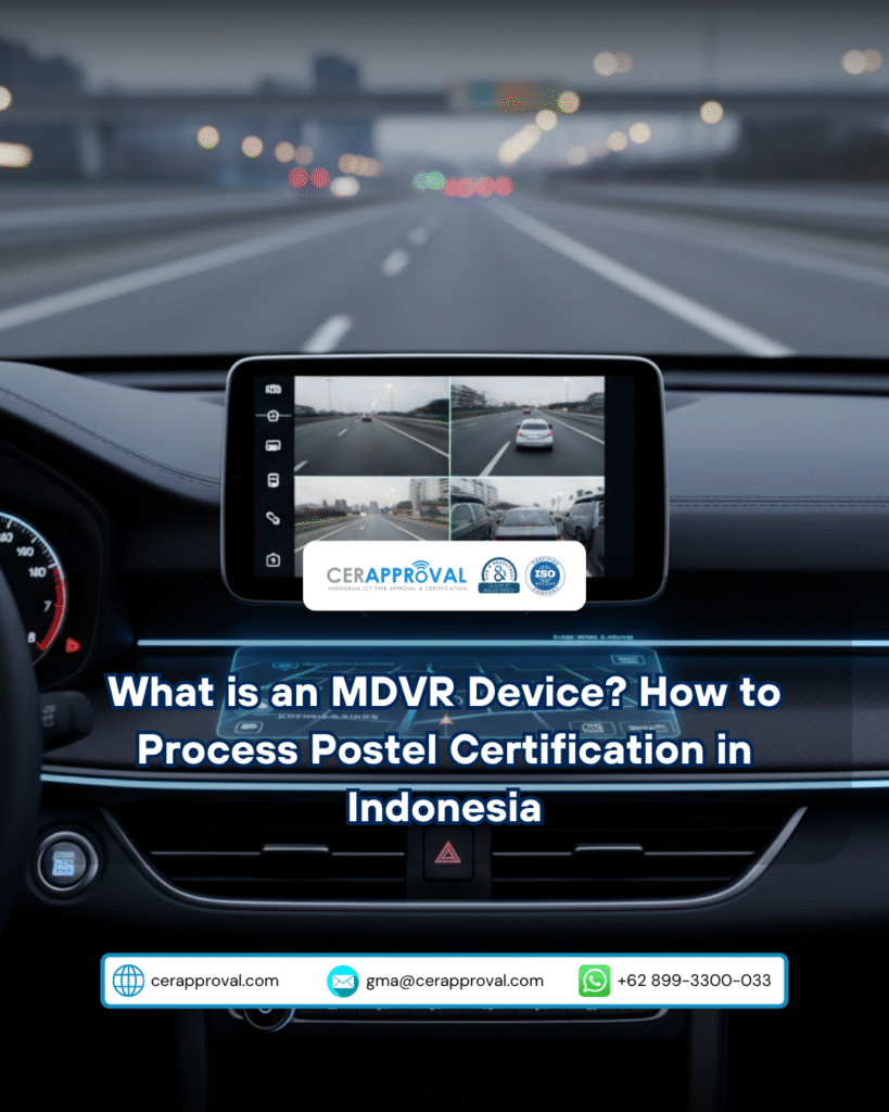 MDVR Postel Certification Indonesia Thumbnail