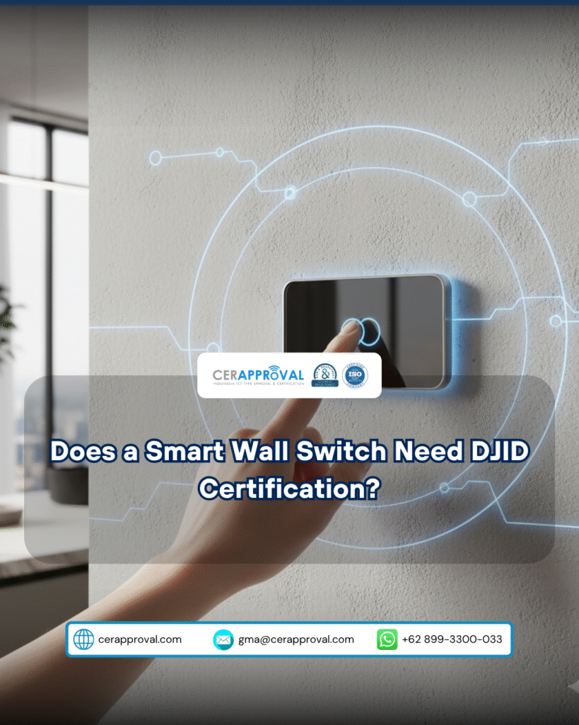 DJID Certification for Smart Wall Switch thumbnail