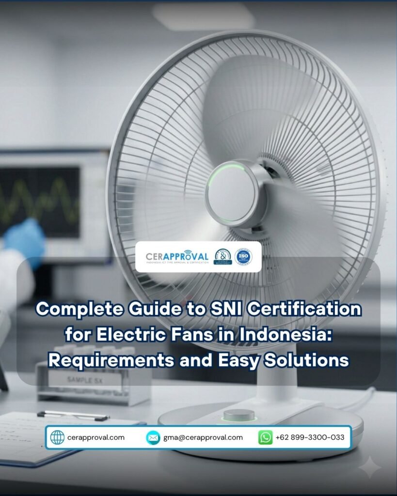 SNI Certification for Electric Fans Thumbnail