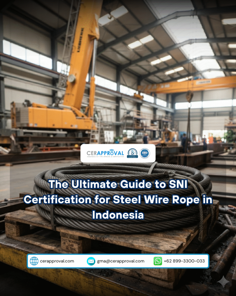 SNI Certification for Steel Wire Rope Thumbnail
